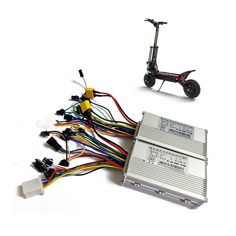 72V 45A Dual Controller - J & p scooter elétrico controlador