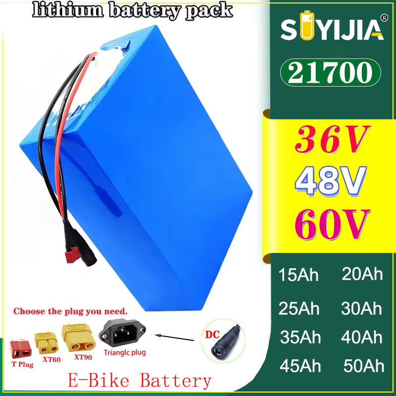 Bateria para Bicicleta Elétric - 60V 30Ah 21700 Battery Pack avaliação e preço
