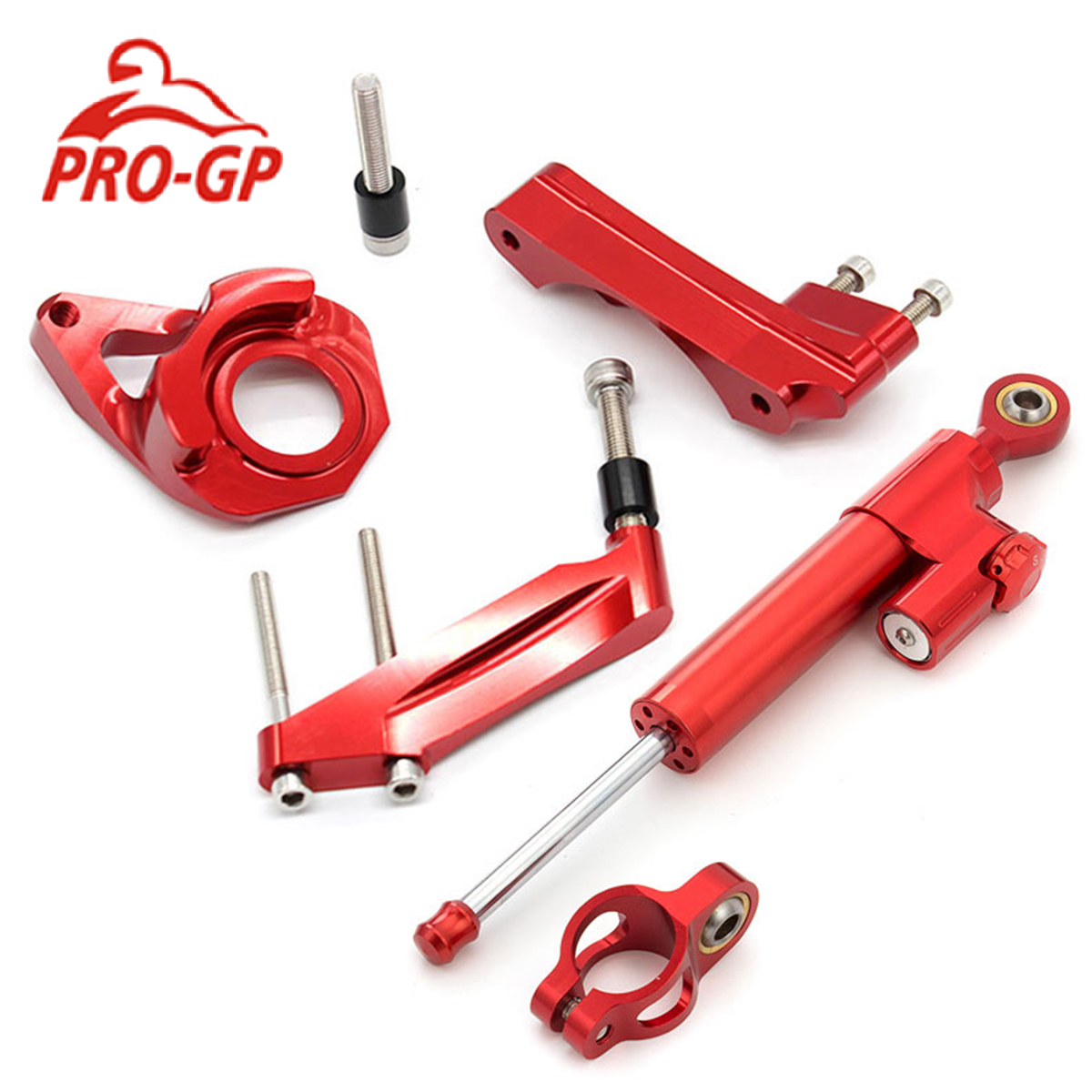 Amortecedor de direção de moto - Steering Damper Stabilizer Kit Cnc avaliação e preço
