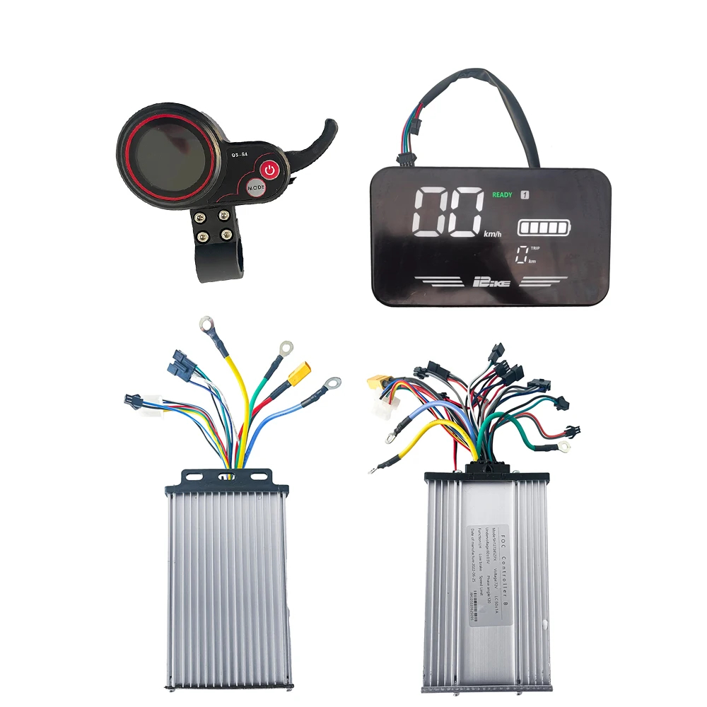 Jb 60v 72v 50a controlador de  - 72V 45A Dual Controller avaliação e preço