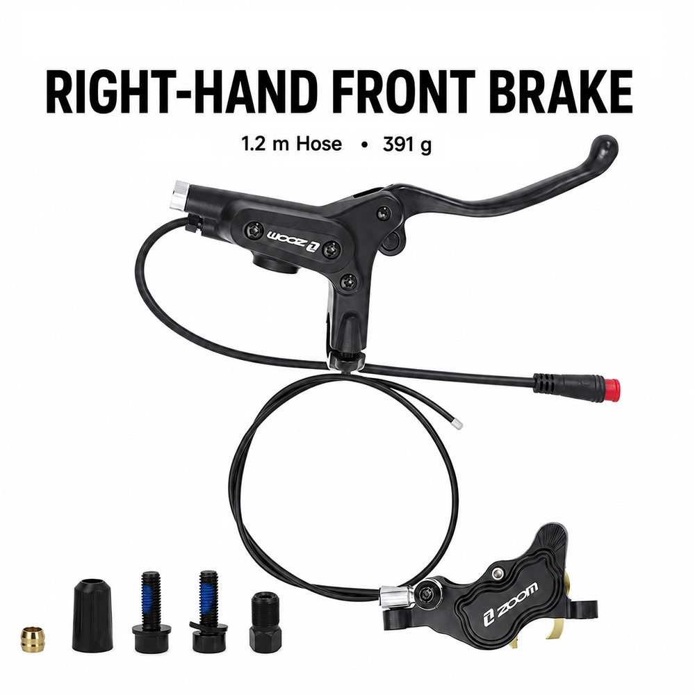Conjunto de Freios a Disco Hid - Zoom Hydraulic Brake 4 Piston E-Scooter avaliação e preço