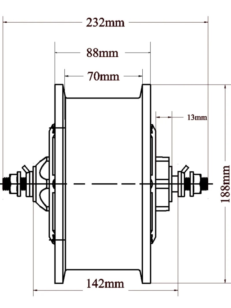 Motor de Cubo para Scooter Elé - 60V 5000W Brushless Hub Motor avaliação e preço